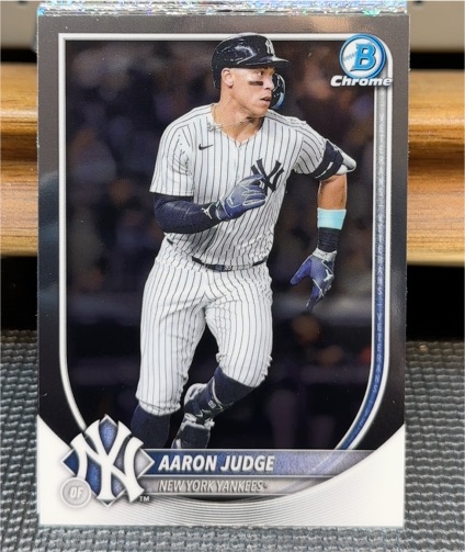2025 Bowman Chrome #99 Aaron Judge — front