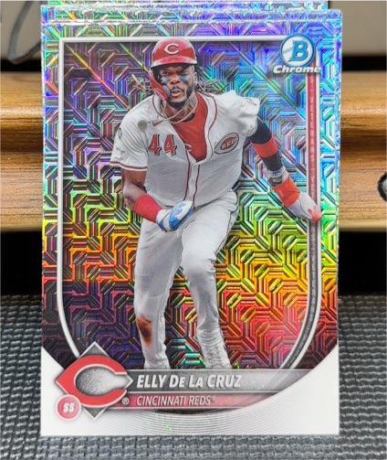 2025 Bowman Chrome #44 Elly De La Cruz — front