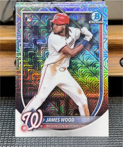 2025 Bowman Chrome #29 James Wood — front
