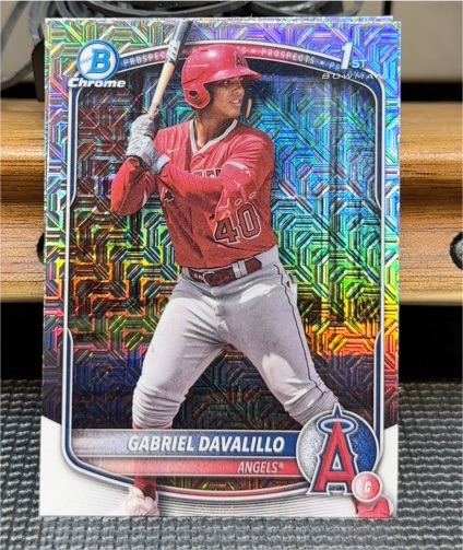 2025 Bowman Chrome #BCP-178 Gabriel Davalillo — front