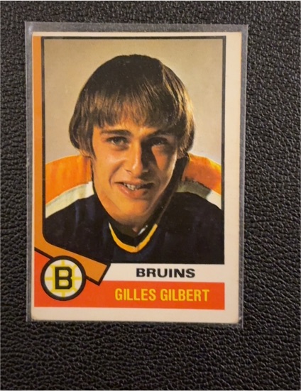 1974-75 O-Pee-Chee #10 Gilles Gilbert — front