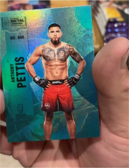 2022 Skybox Metal Universe Champions #044 Anthony Pettis — front