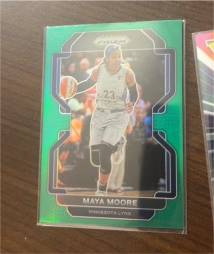 2022 Panini Prizm WNBA #100 Maya Moore — front