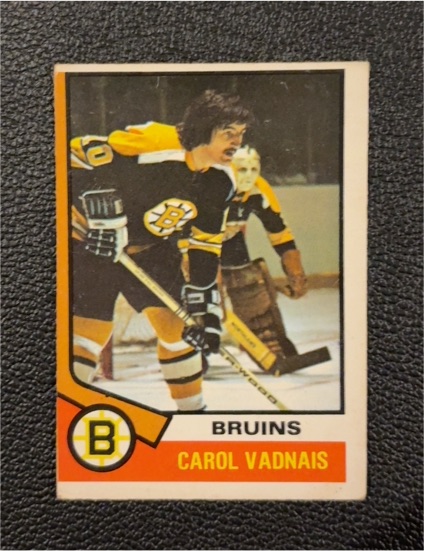 1974-75 O-Pee-Chee #165 Carol Vadnais — front