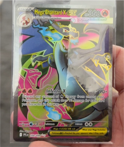 Mega Charizard X ex 109/094 — front