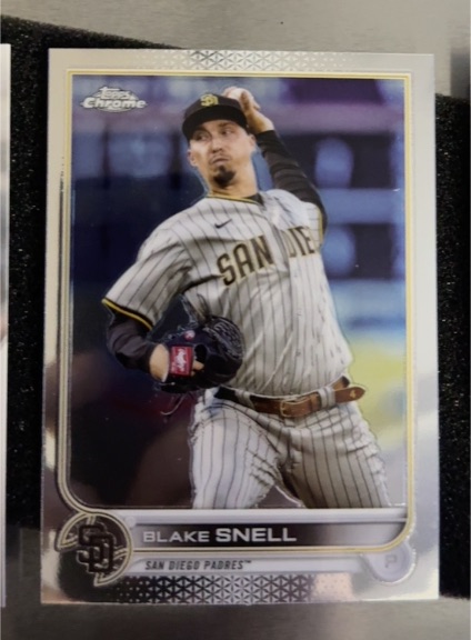 2022 Topps Chrome #196 Blake Snell — front
