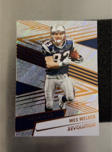2025 Panini Revolution #118 Wes Welker — front