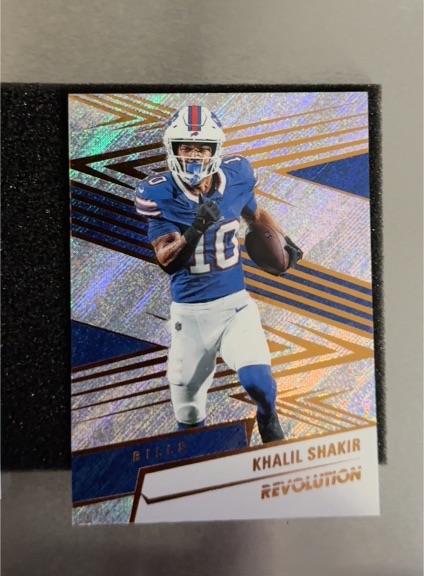 2025 Panini Revolution #6 Khalil Shakir — front
