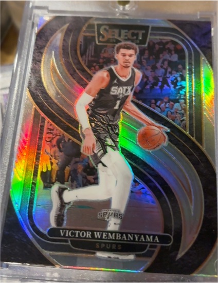 2024-25 Panini Select #102 Victor Wembanyama — front