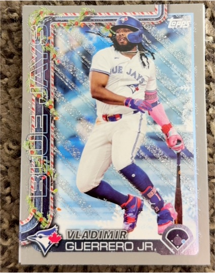 2025 Topps Holiday #H66 Vladimir Guerrero Jr. — front