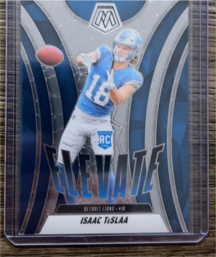 2025 Panini Mosaic Elevate #8 Isaac Teslaa — front