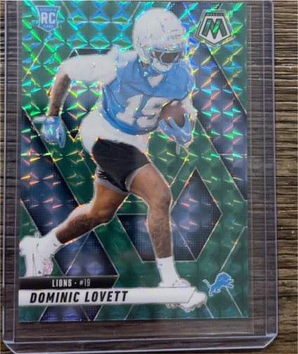 2025 Panini Mosaic #363 Dominic Lovett — front