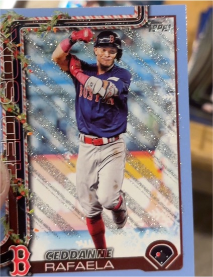2025 Topps Holiday #H156 Ceddanne Rafaela — front