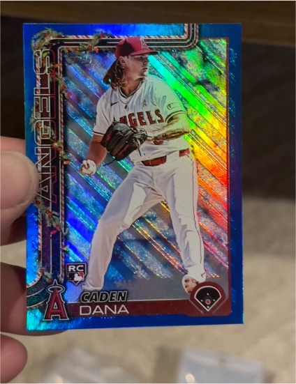 2025 Topps Holiday #H133 Caden Dana — front