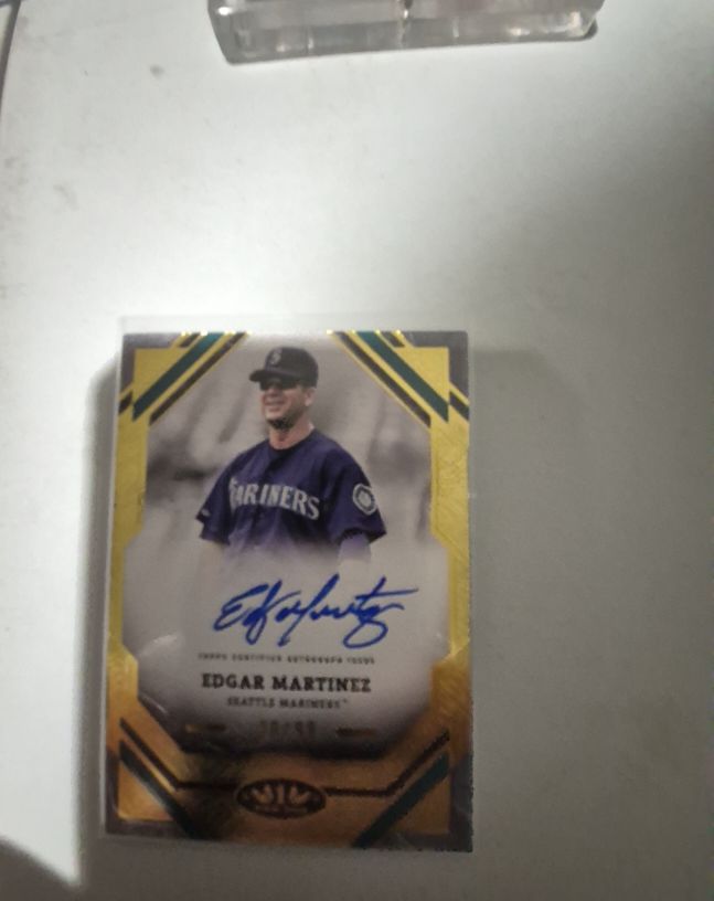 2025 Topps Tier One #T1A-EM Edgar Martinez — front