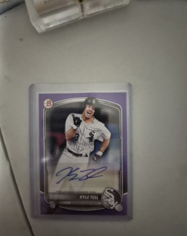 2025 Bowman Chrome Prospect Autographs #BPA-KT Kyle Teel — front