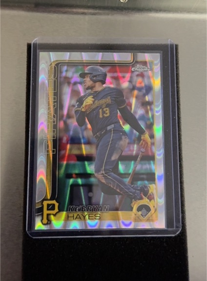 2025 Topps Chrome #196 Ke'Bryan Hayes — front
