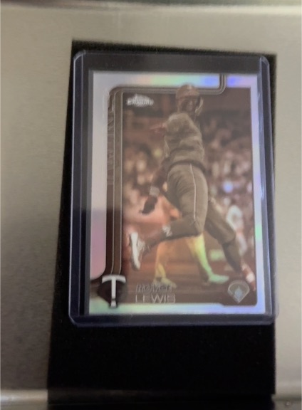 2025 Topps Chrome #254 Royce Lewis — front