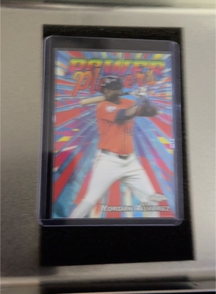2025 Topps Chrome Power Players #PP-10 Yordan Alvarez — front