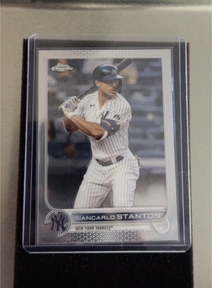 2022 Topps Chrome #139 Giancarlo Stanton — front
