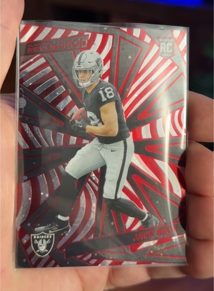 2025 Panini Revolution Rookie Card Jack Bech — front