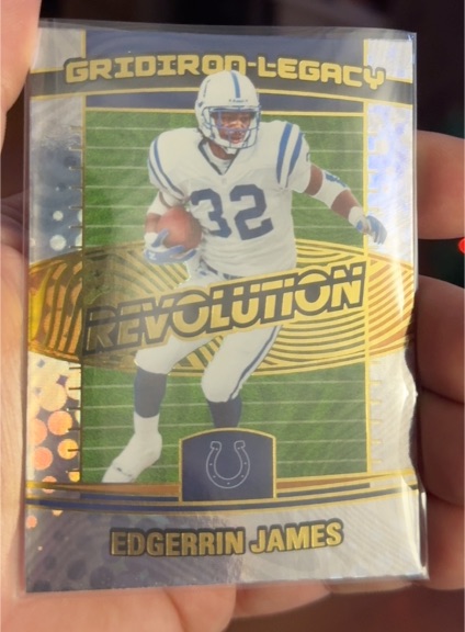 2025 Panini Revolution #13 Edgerrin James Gridiron Legacy — front