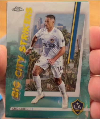2021 Topps Chrome MLS Big City Strikers #BCS-3 Javier Hernandez — front