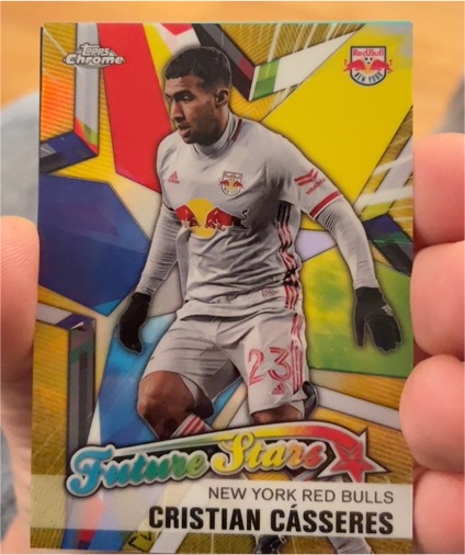 2021 Topps Chrome MLS Future Stars #FS-16 Cristian Casseres — front