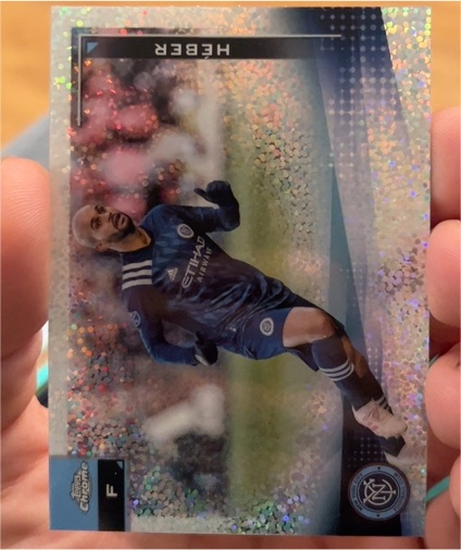 2021 Topps Chrome MLS #51 Heber — front