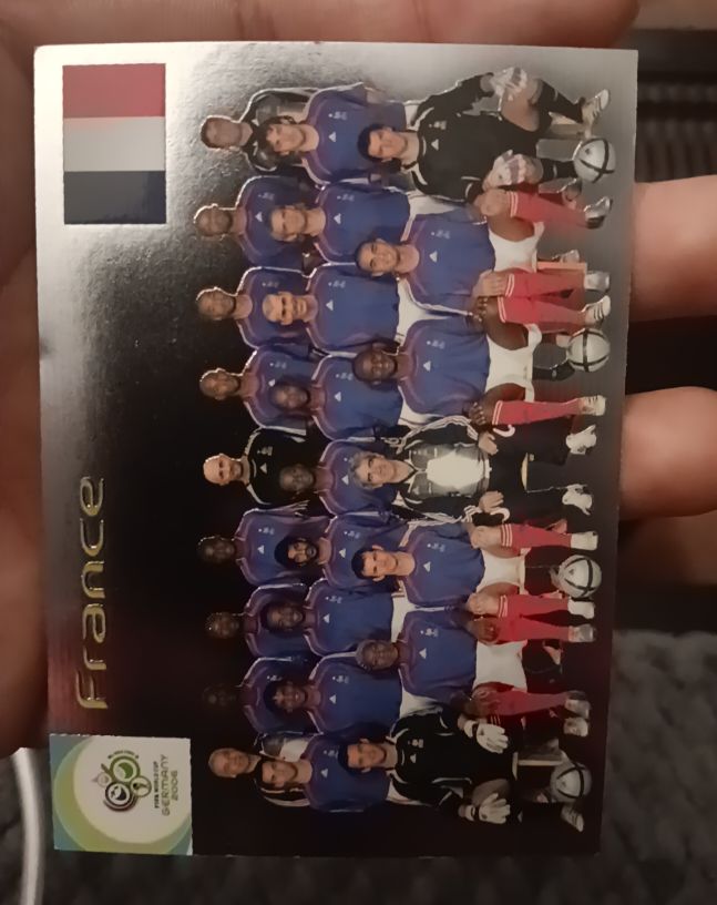 2006 Panini World Cup #16 France — front
