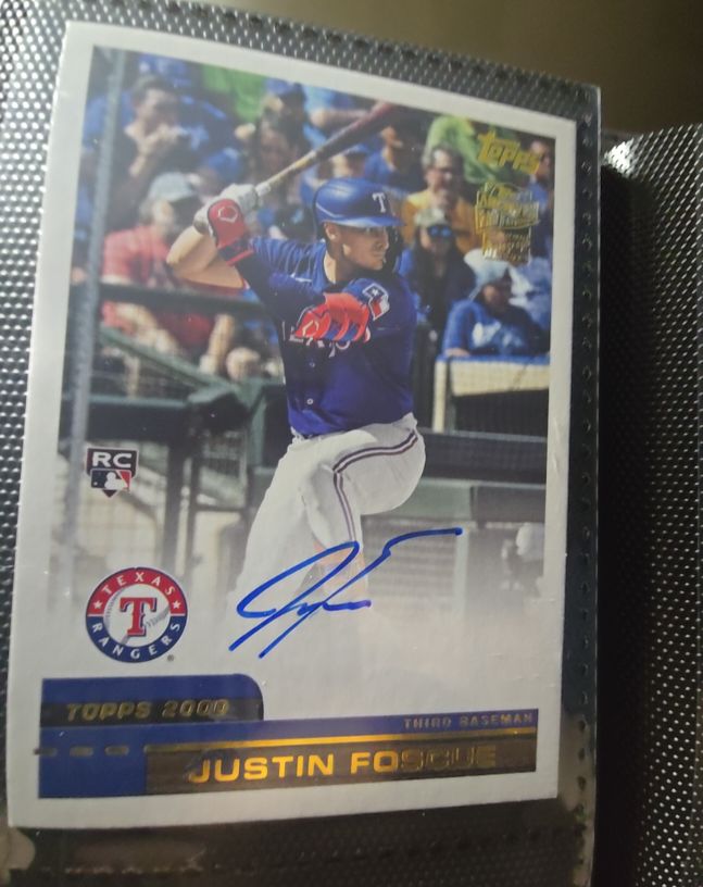 2024 Topps Archives 2000 Fan Favorites #00FF-JF Justin Foscue — front