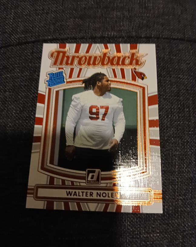 2025 Donruss Throwback #23 Walter Nolen — front