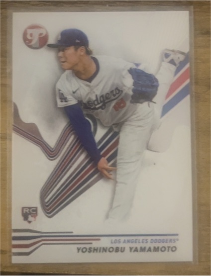 2024 Topps Pristine #117 Yoshinobu Yamamoto — front