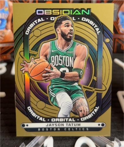2024-25 Panini Obsidian Jayson Tatum Orbital — front