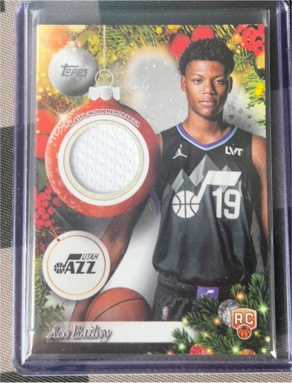 2025 Topps Holiday #PR-AI Ace Bailey — front