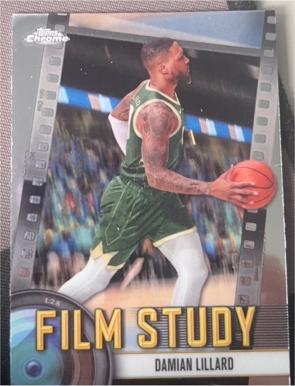 2024-25 Topps Chrome #FS-9 Damian Lillard Film Study — front