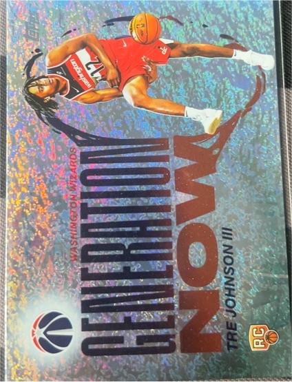 2025-26 Topps Basketball #GN-6 Tre Johnson III Generation Now — front