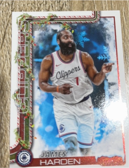 2025-26 Topps Holiday #H113 James Harden — front