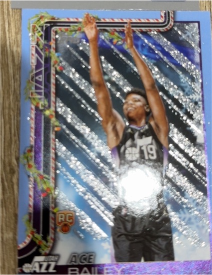 2025-26 Topps Holiday #H165 Ace Bailey — front