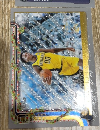 2025 Topps Holiday Basketball #H5 Baylor Scheirman — front