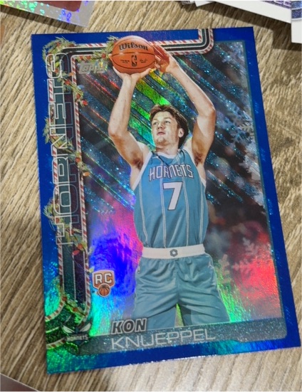 2025-26 Topps Holiday #H164 Kon Knueppel — front