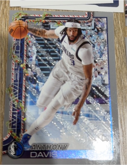 2025-26 Topps Holiday #H136 Anthony Davis — front