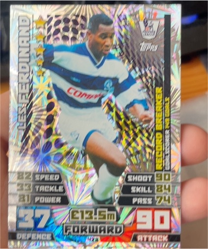2014-2015 Topps Match Attax Record Breaker #428 Les Ferdinand — front
