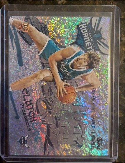 2025 Topps Kon Knueppel Clutch City Prospects RC #CC-4 — front