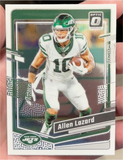 2023 Donruss Optic #150 Allen Lazard — front