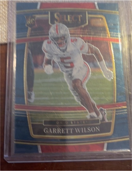 2022 Panini Select Draft Picks #4 Garrett Wilson — front