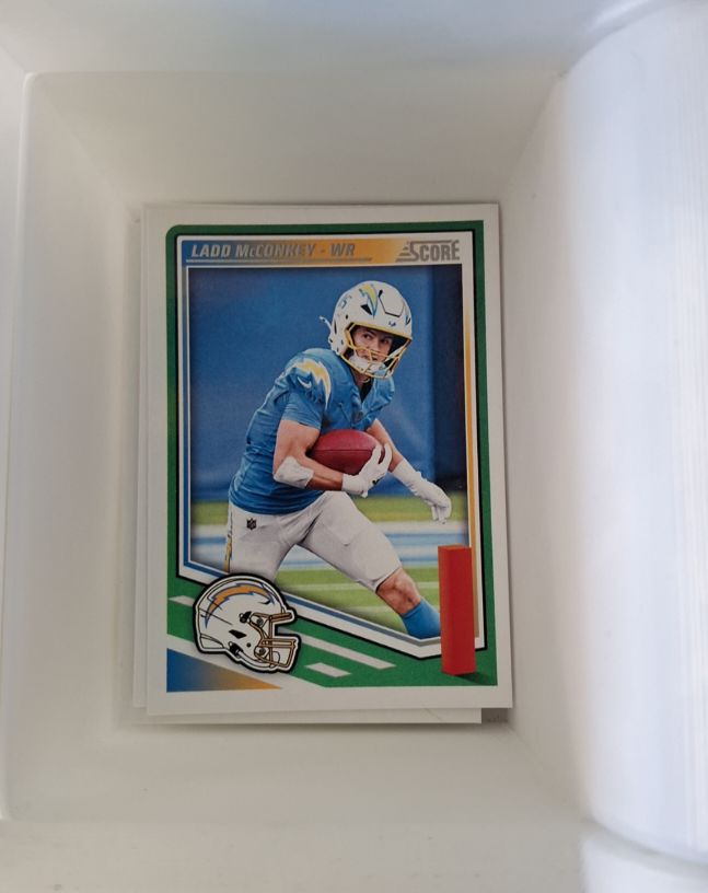 2025 Panini Score #65 Ladd McConkey — front