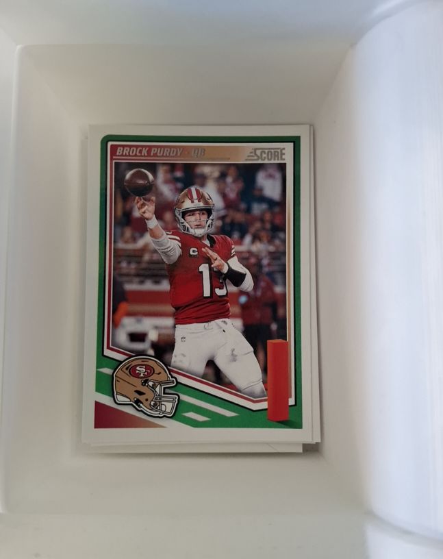 2025 Panini Score #47 Brock Purdy — front