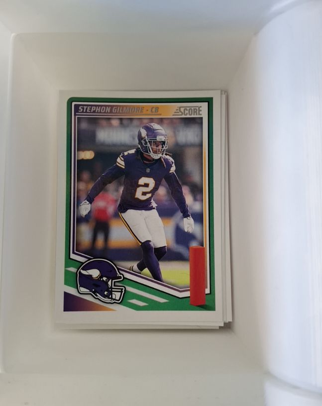 2025 Panini Score Football #81 Stephon Gilmore — front