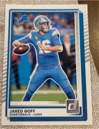 2025 Donruss #220 Jared Goff — front